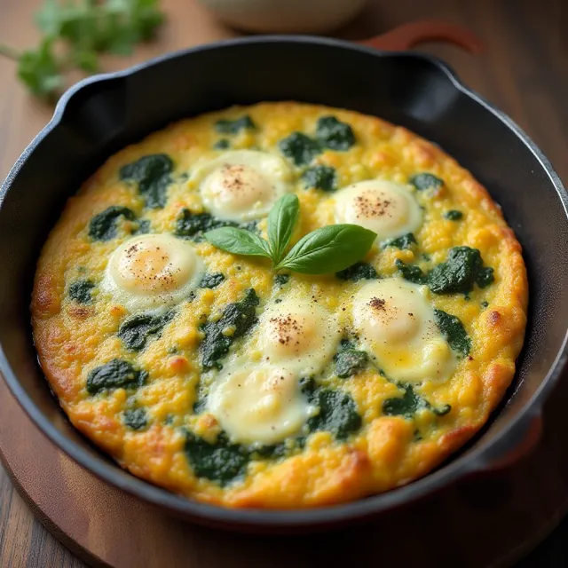 Spinach-Feta Frittata