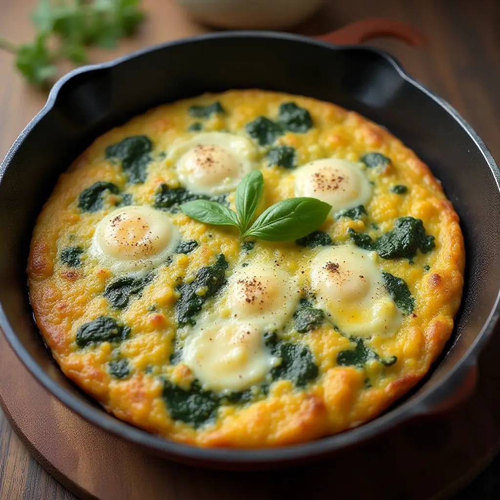 Spinach-Feta Frittata