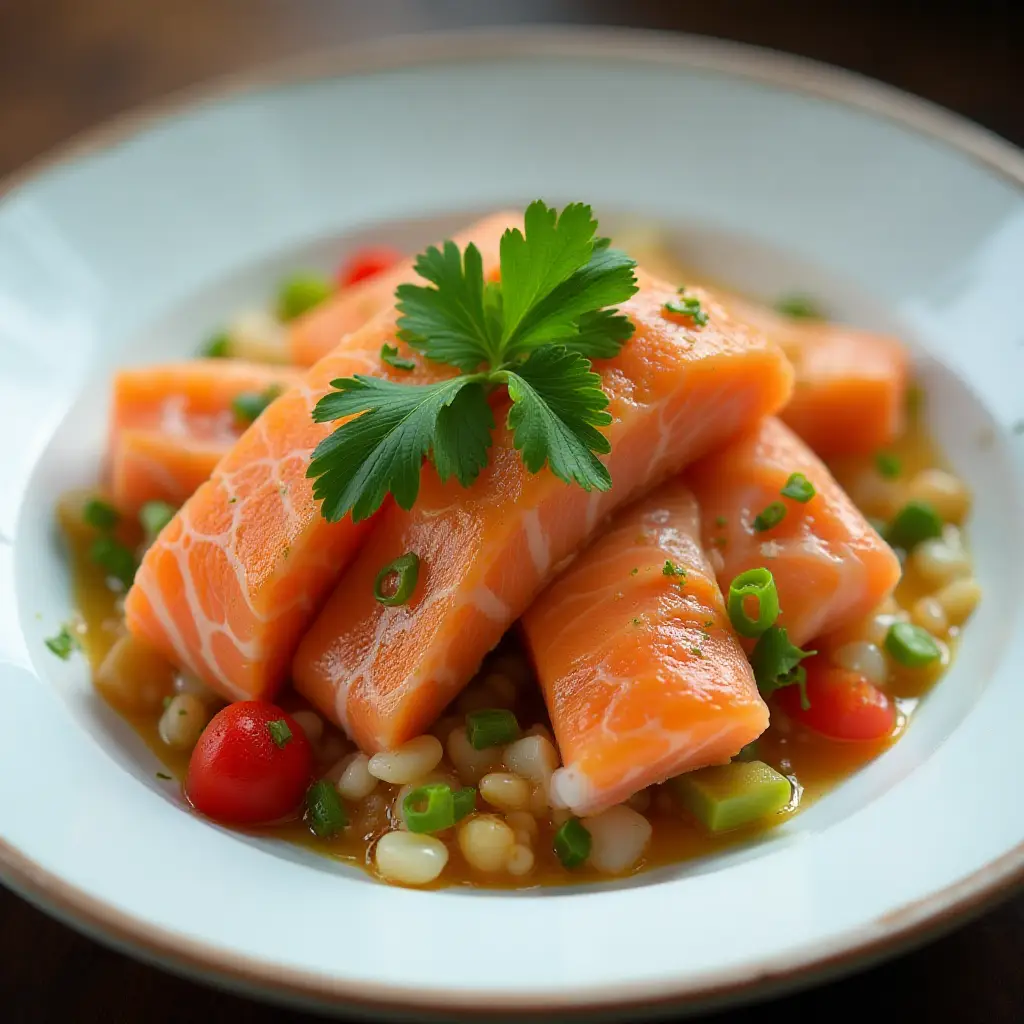 Salmon Ceviche