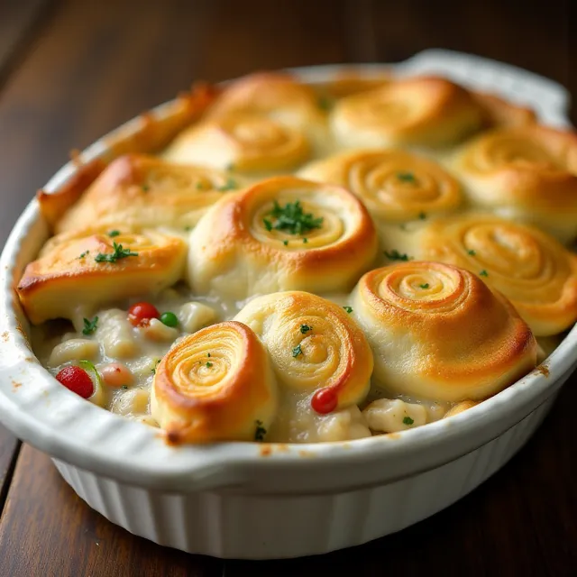 Chicken Pot Pie Casserole
