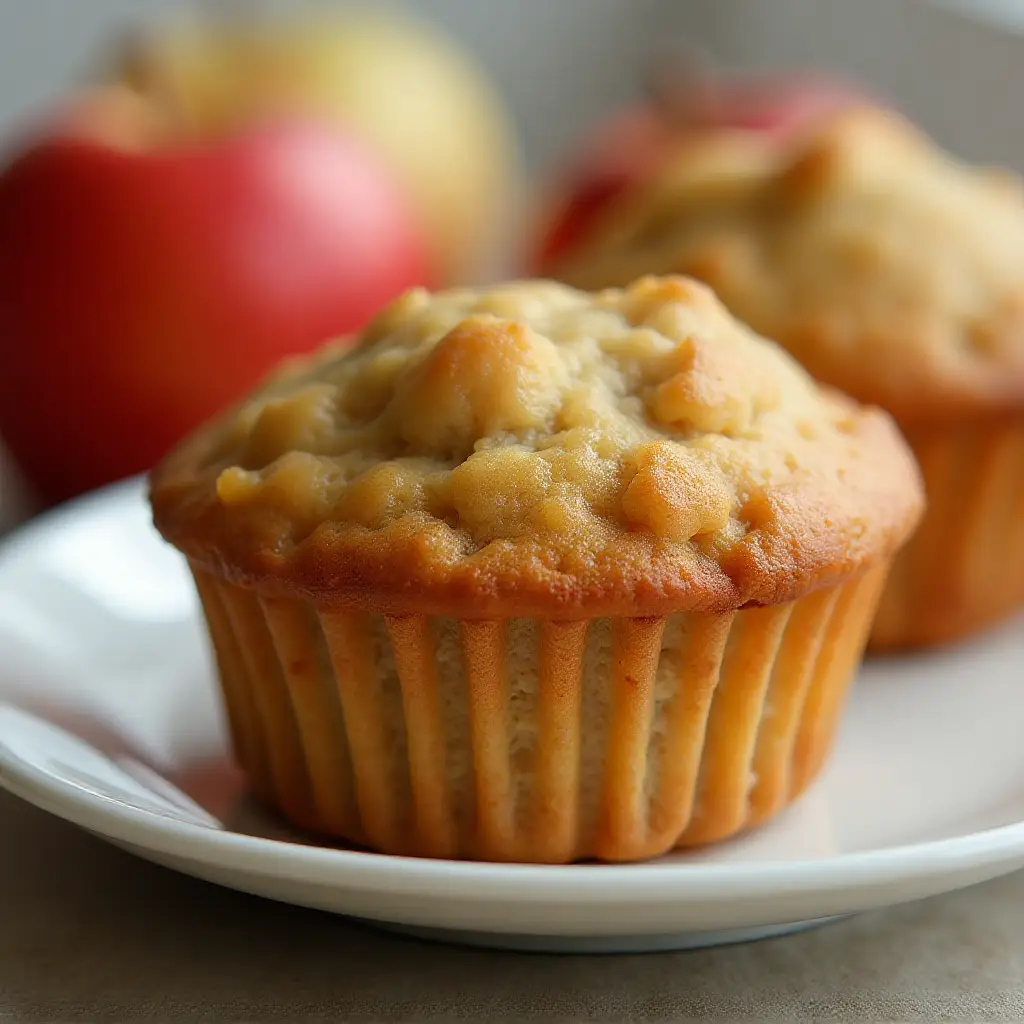 Diabetic-Friendly Apple Muffins