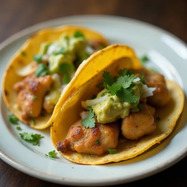 Easy Chicken Street Tacos