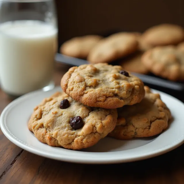 Oatmeal Raisin Cookies