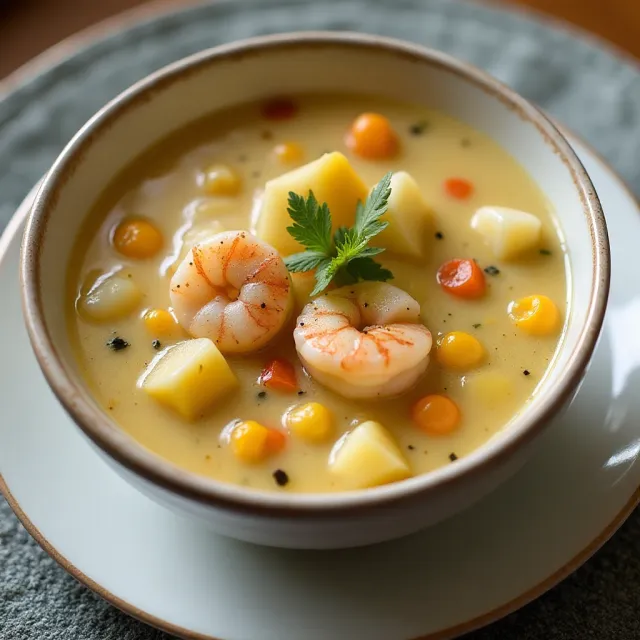 Scallop and Shrimp Chowder