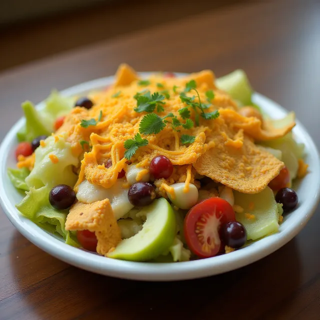 Huke Family Vegetarian Taco Salad