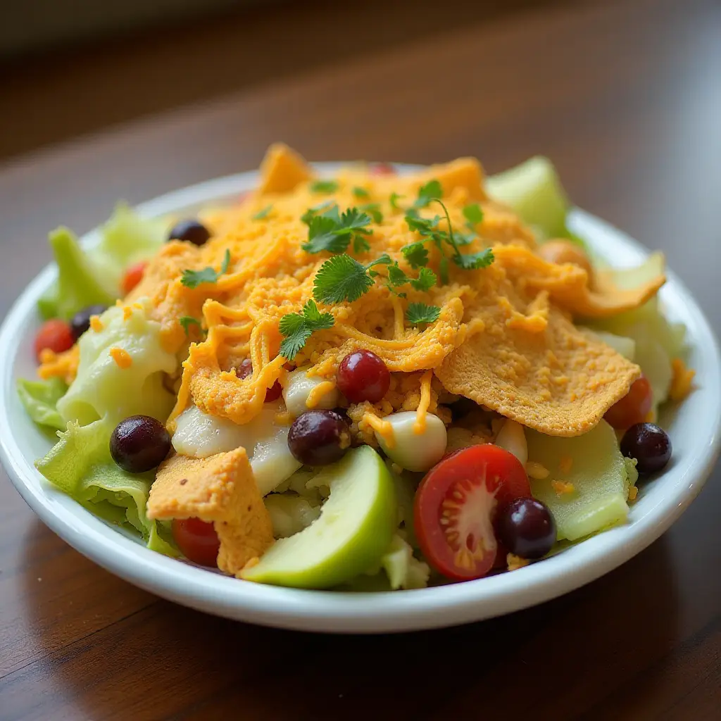 Huke Family Vegetarian Taco Salad