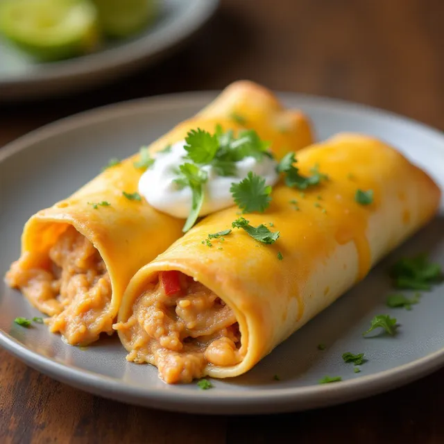 Ultimate Creamy Chicken Enchiladas