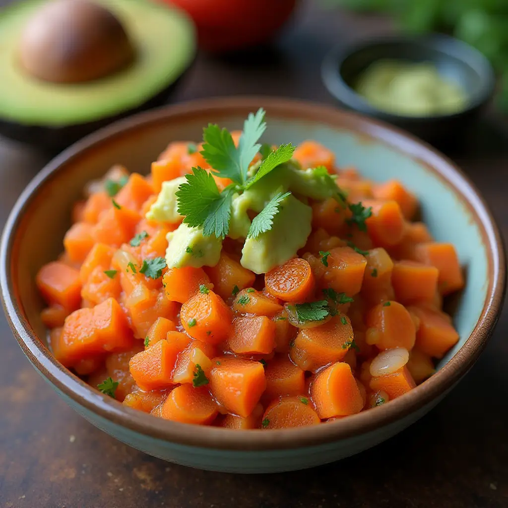 Carrot Ceviche (Vegan)