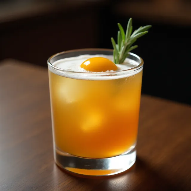 Maple Rum Flip