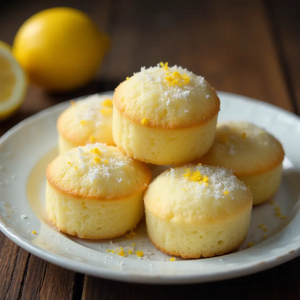 Portuguese Coconut Cakes (Bolos de Coco)