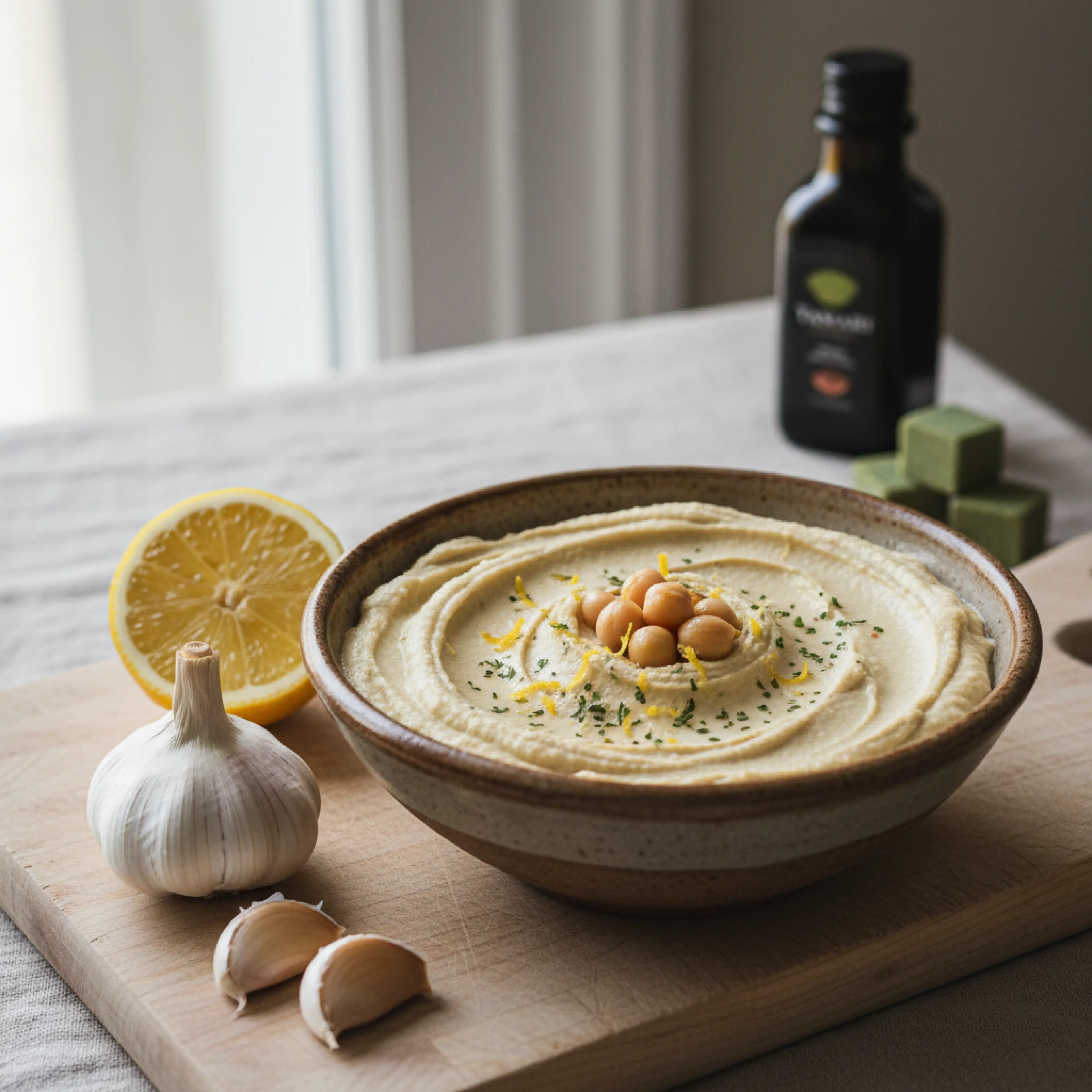 No-Tahini Hummus