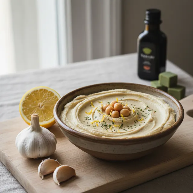 No-Tahini Hummus