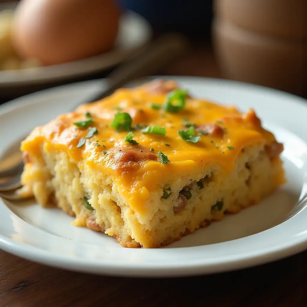 Sausage Hashbrown Breakfast Casserole