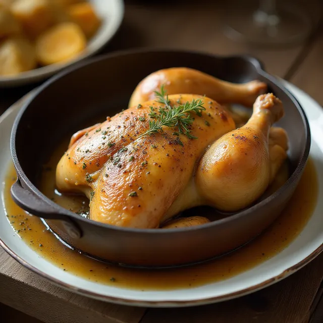 Roast Chicken Pan Gravy