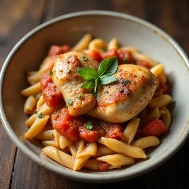 Chicken Cacciatore Pasta