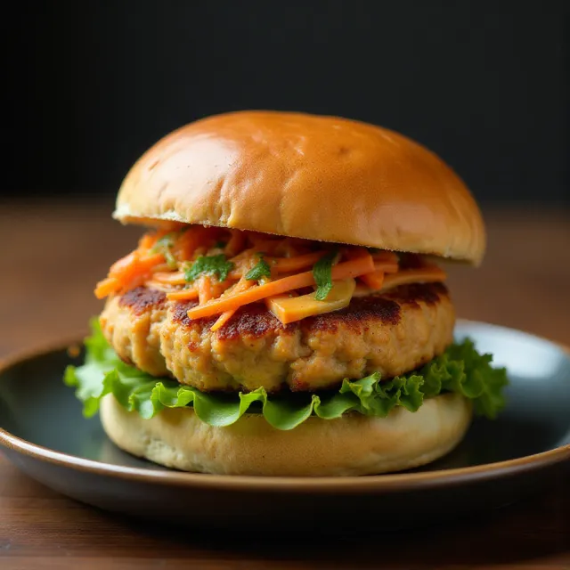 Chef John's Chicken Satay Burger