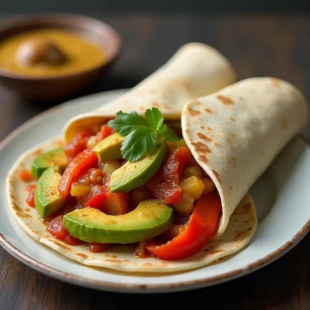 Smoky Avocado Fajitas (Meatless)