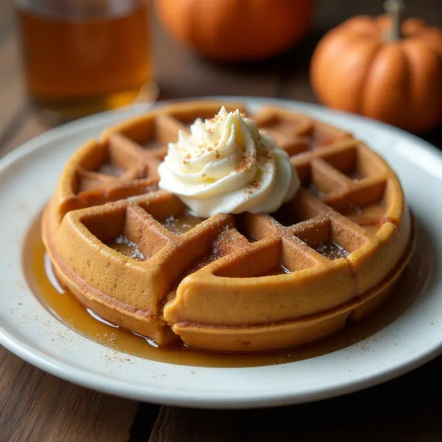 Pumpkin Waffles