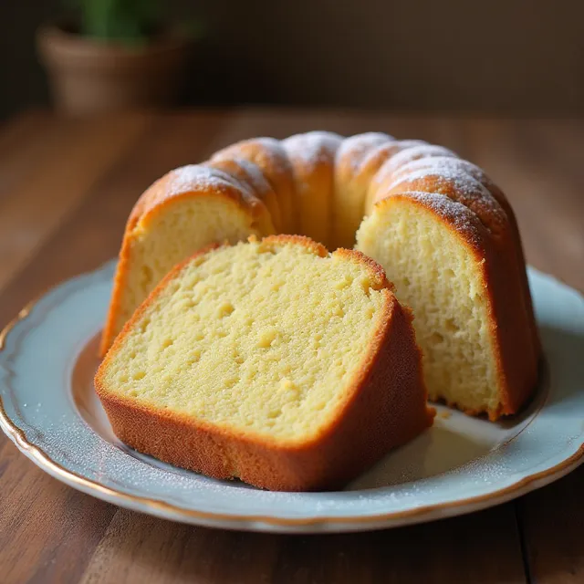 Homemade Pound Cake