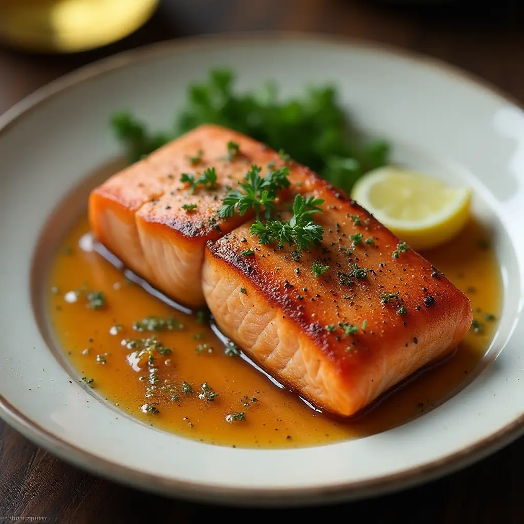 Cardamom Maple Salmon
