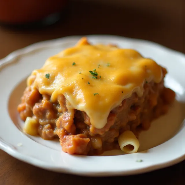 Grandma's Hamburger Casserole