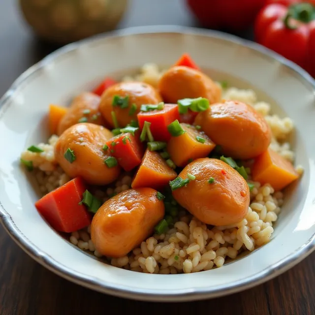 Baked Sweet And Sour Chicken
