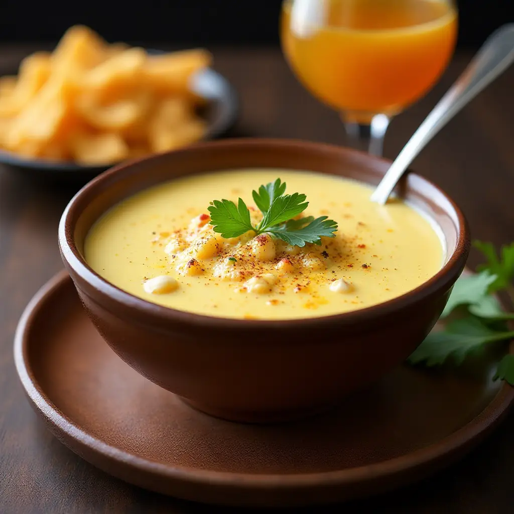 Crab Cheese Fondue