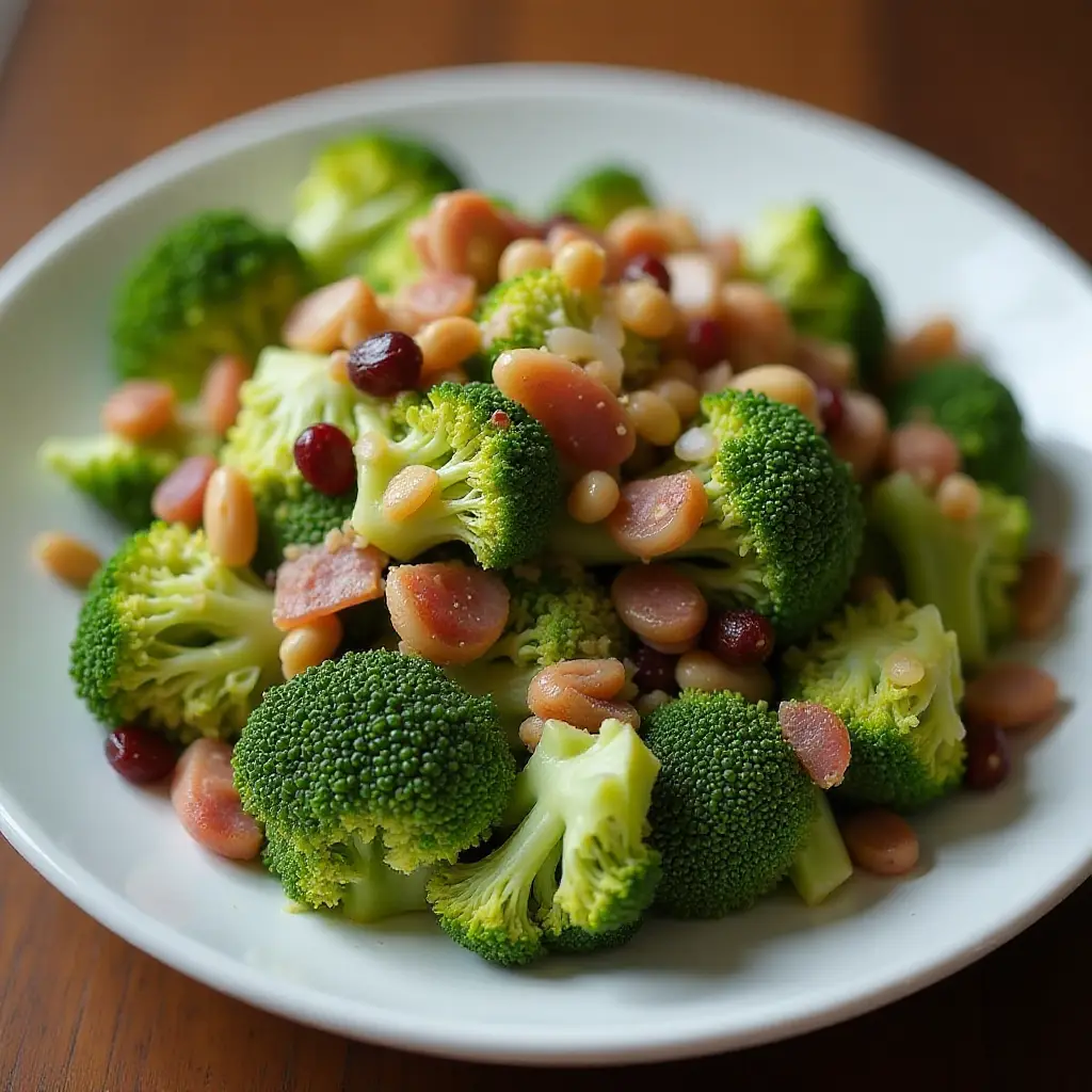 Easy Broccoli Bacon Salad