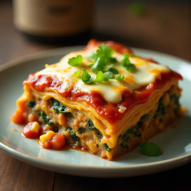 Vegetarian Mexican Lasagna