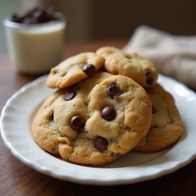 Vegan Chocolate Chip Cookies