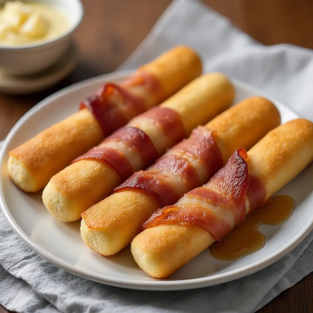 Easy Bacon Pancake Sticks