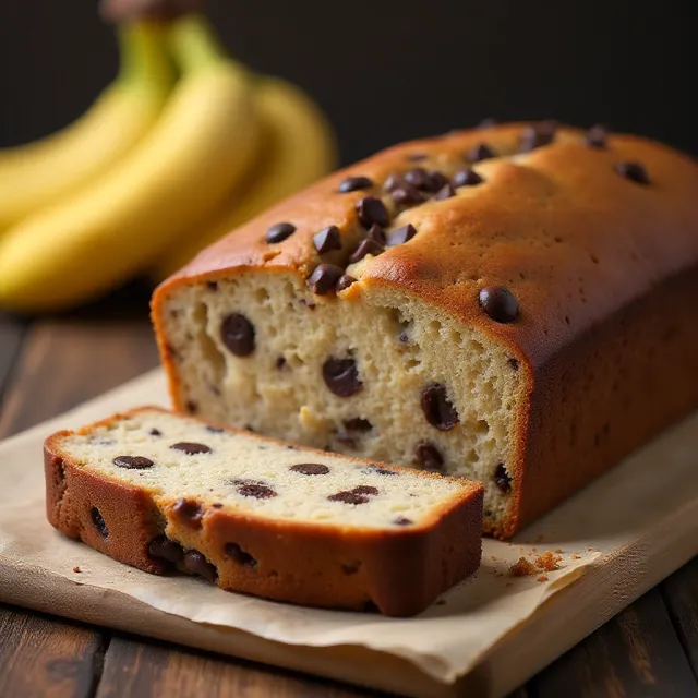 Banana Chocolate Chip Bread