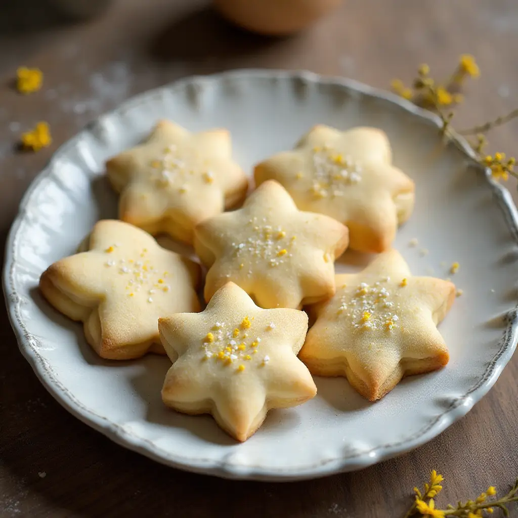 Mailäenderli (Swiss Butter Cookies)