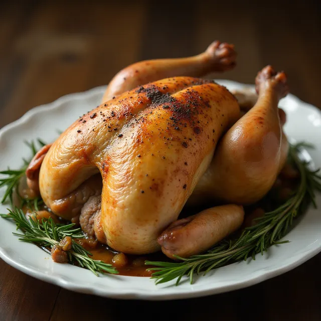 Roast Chicken with Rosemary