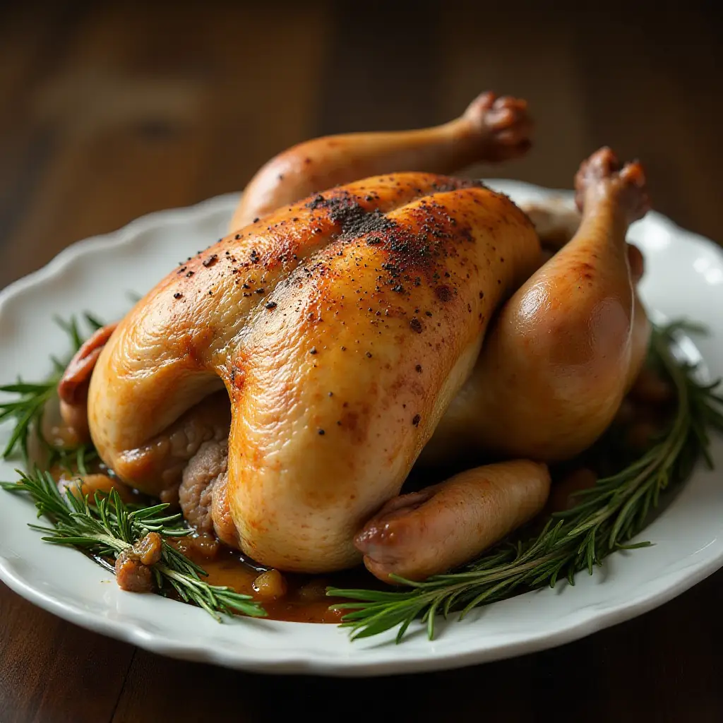 Roast Chicken with Rosemary