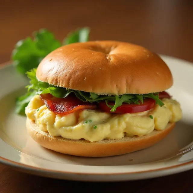 Bacon Dijon Egg Salad Sandwich