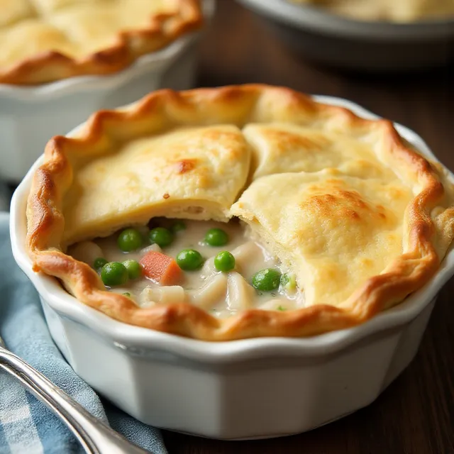 Simple Classic Chicken Pot Pie