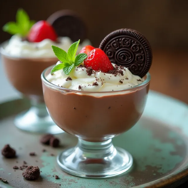 OREO Mint Chocolate Mousse