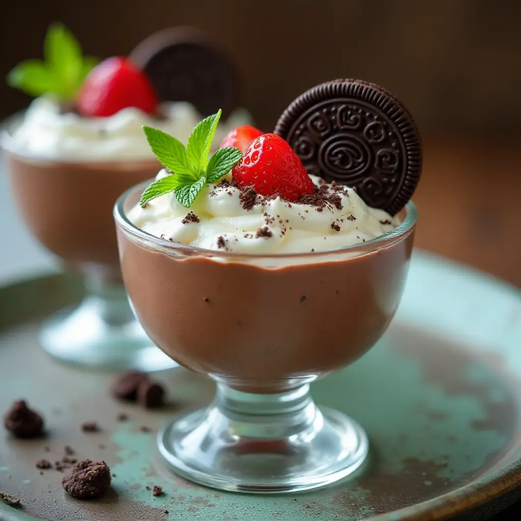 OREO Mint Chocolate Mousse