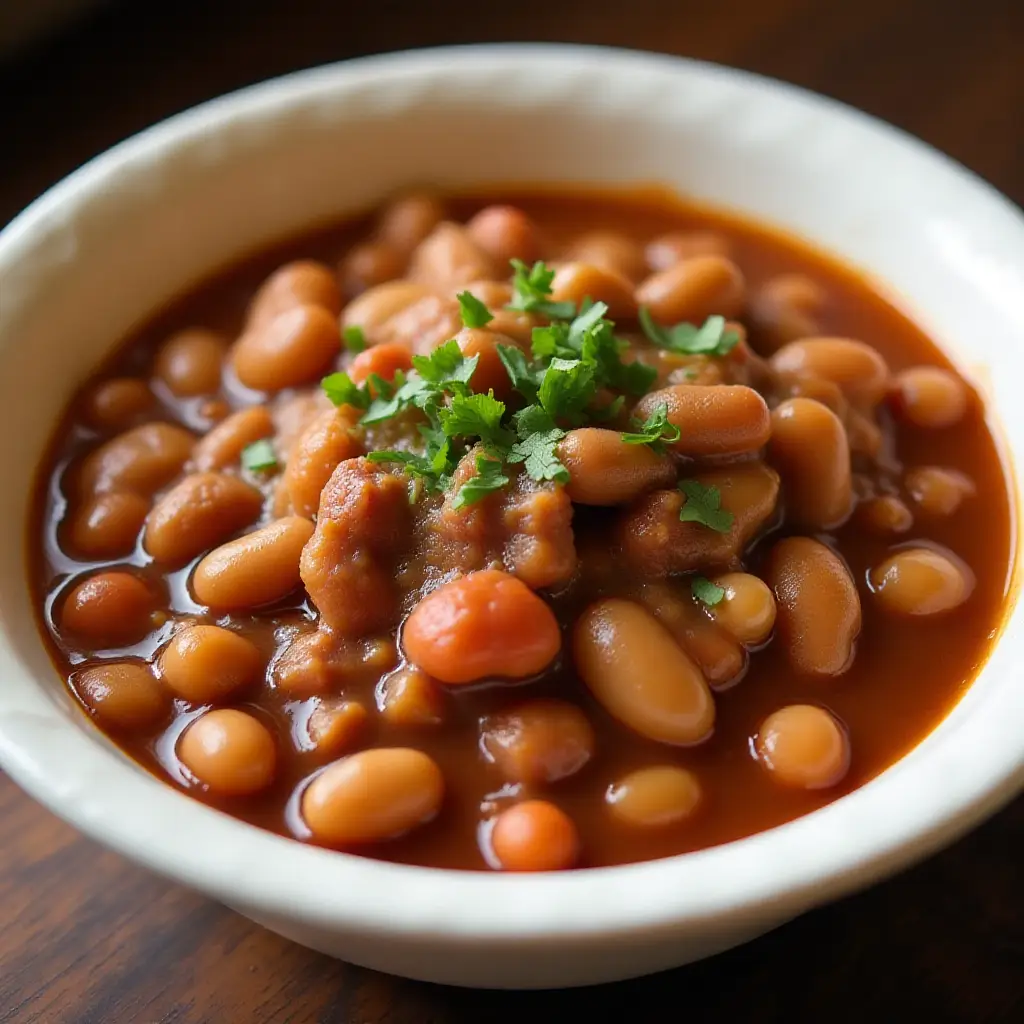 Ranch Beans with Beef