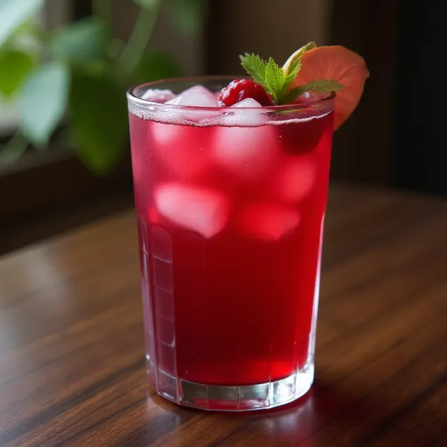 Agua de Jamaica (Iced Hibiscus Tea)
