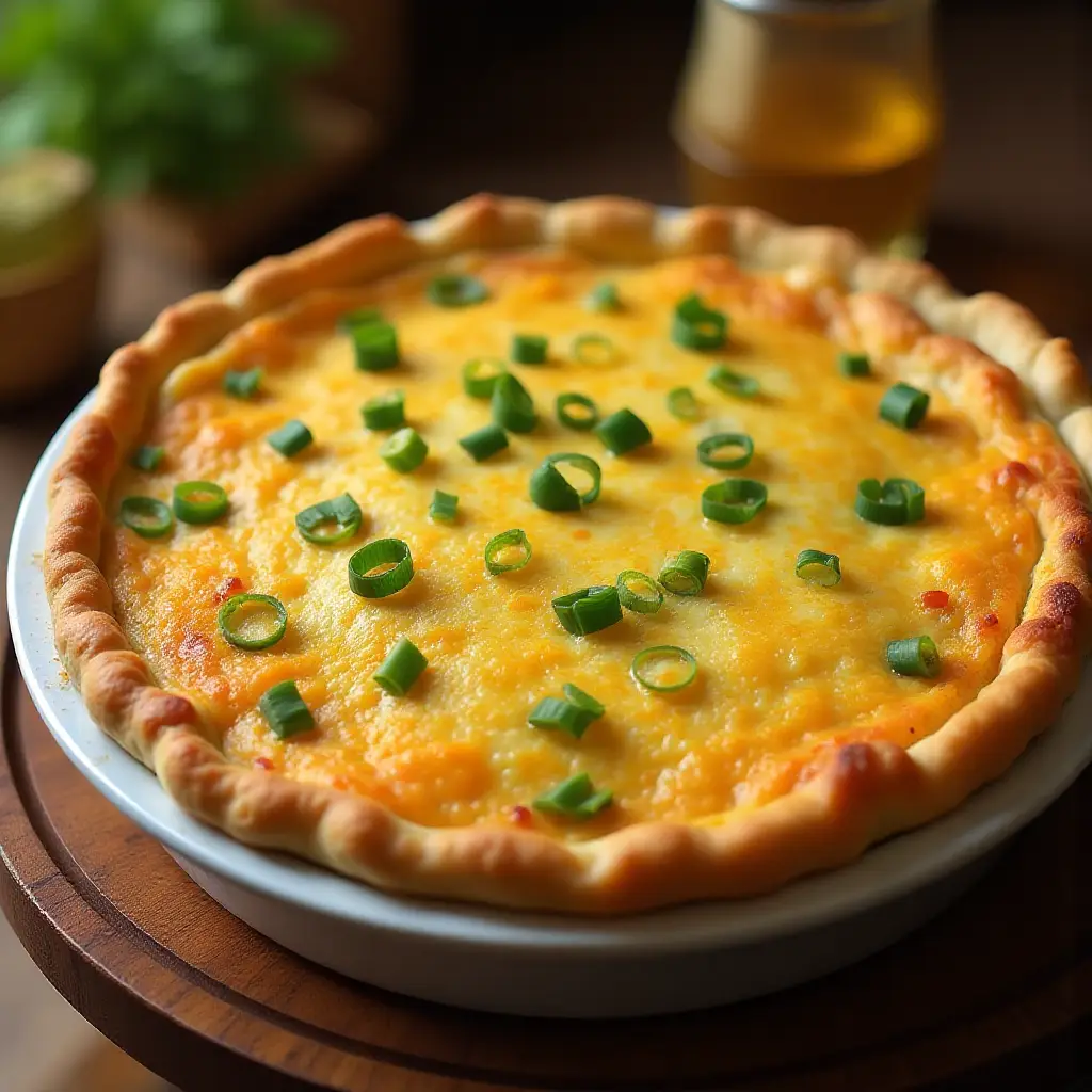 Easy Ham and Cheese Quiche