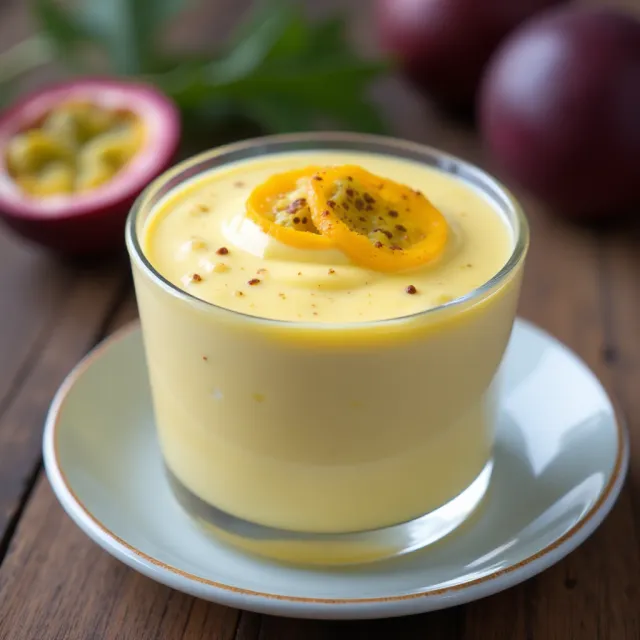 Easy Passion Fruit Mousse