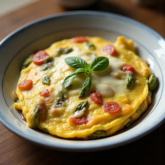 Asparagus Omelette