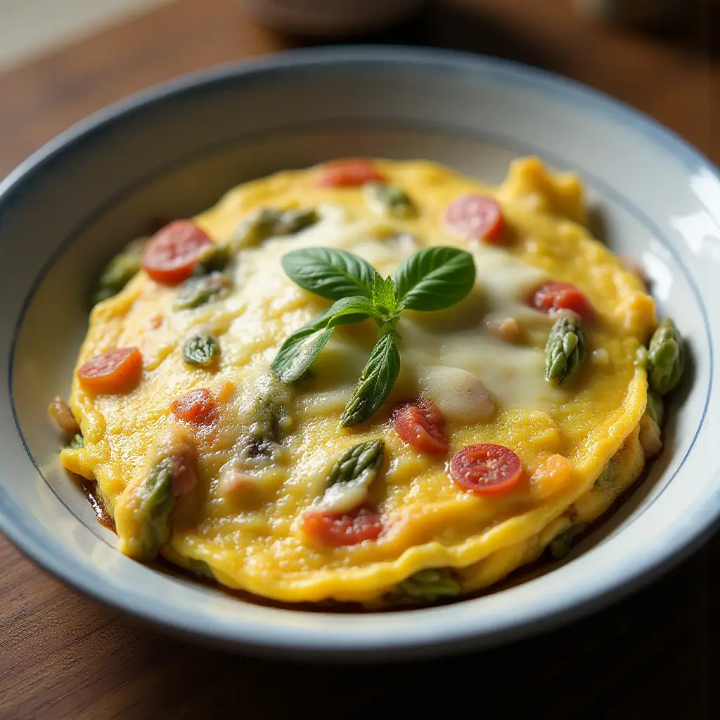 Asparagus Omelette