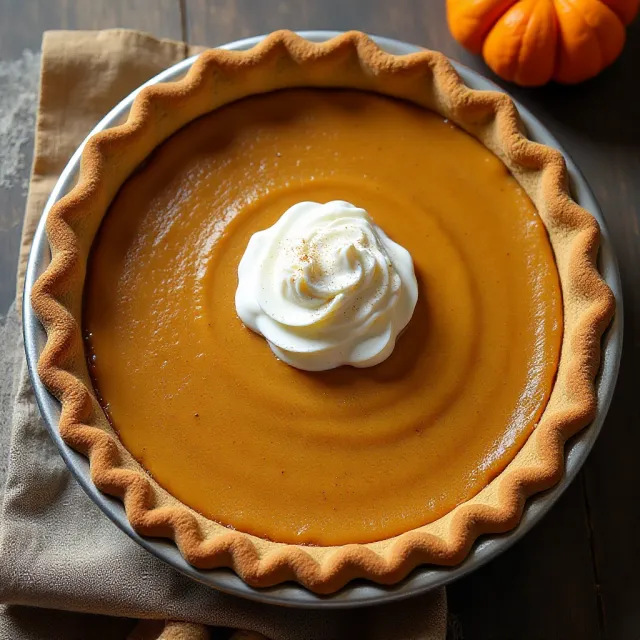 Dairy-Free Pumpkin Pie