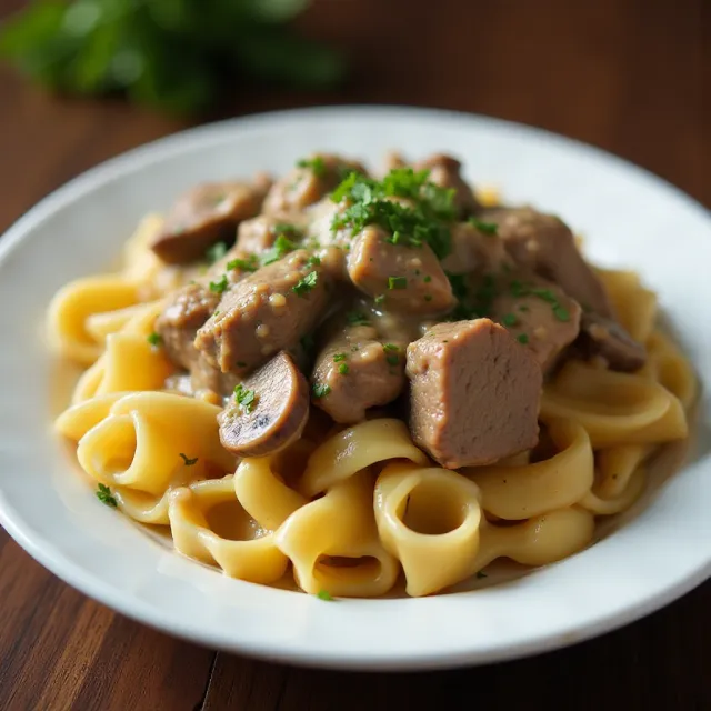Best Beef Stroganoff