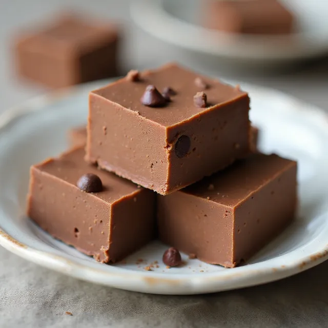 Creamy Guilt-Free Fudge