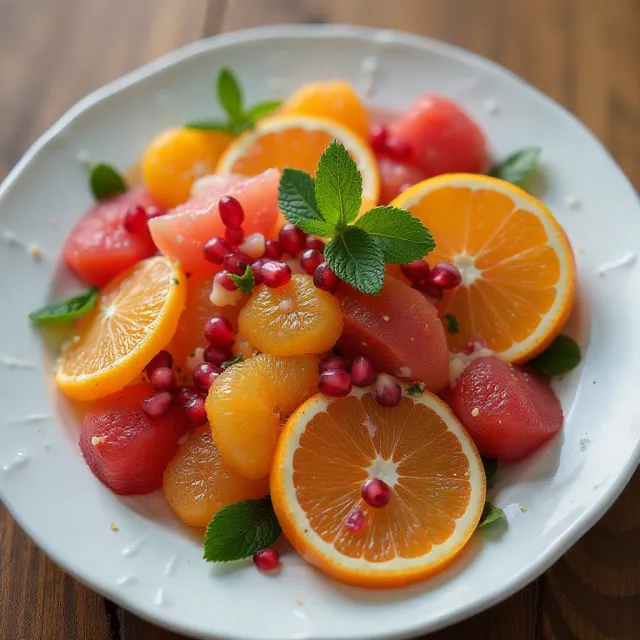 Citrus and Pomegranate Salad
