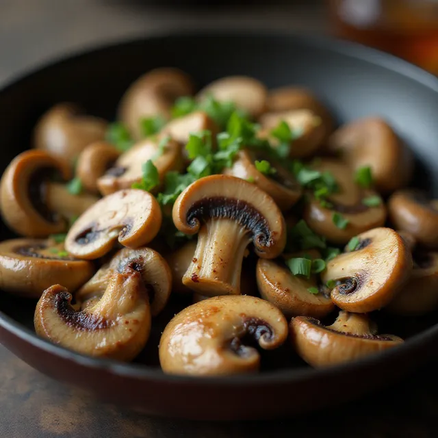 Simple Sauteed Oyster Mushrooms